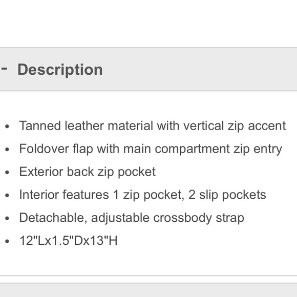 BedStu Jack Crossbody Bag Teak Rustic - Picture 4 of 8